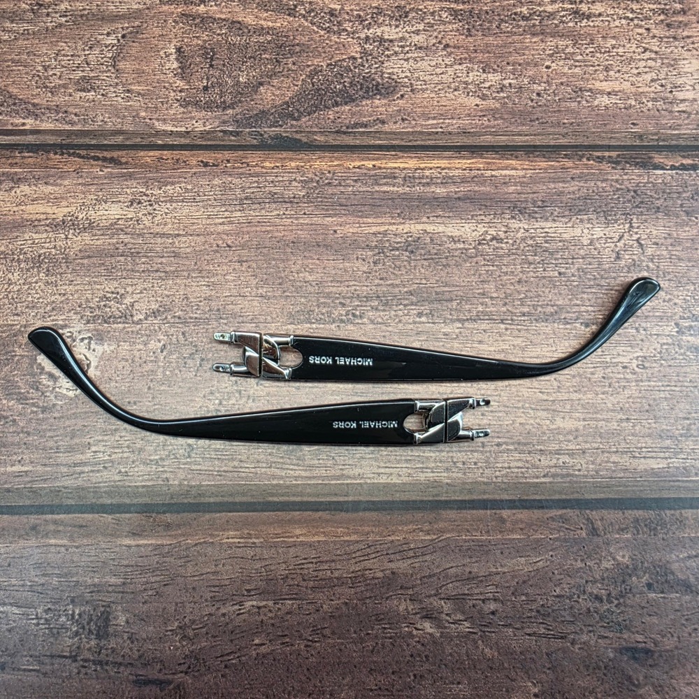 Michael Kors MK660 001 Black Silver Replacement Eyeglass Temple Arms 130mm